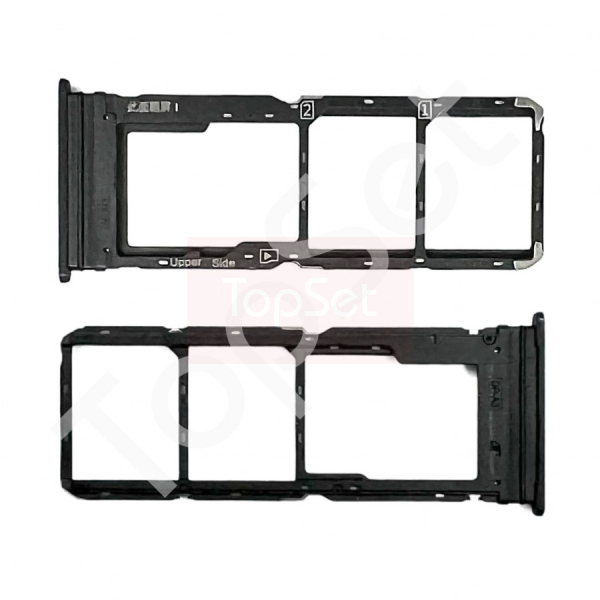 Контейнер SIM/SIM Лоток Vivo Y31 2021 Черный Контейнер SIM/SIM Лоток Vivo Y31 2021 Черный
