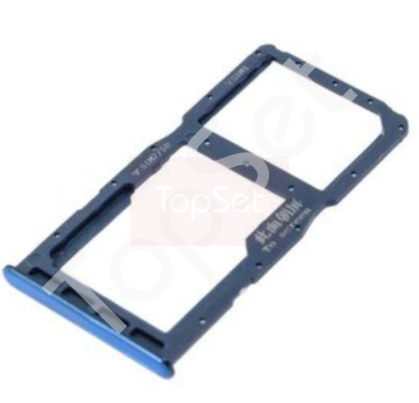 Контейнер SIM/SIM Лоток Huawei Honor 20 Lite/20Lite Синий