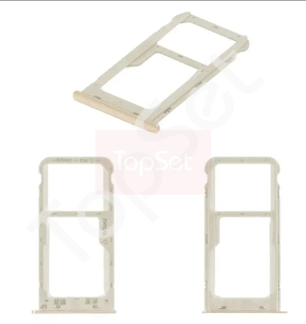 Контейнер SIM/SIM Лоток Huawei P Smart/PSmart Золото Контейнер SIM/SIM Лоток Huawei P Smart/PSmart Золото