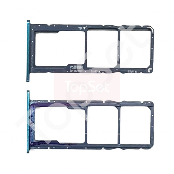 Контейнер SIM/SIM Лоток Huawei Y7 2019 (DUB-LX1) Синий Контейнер SIM/SIM Лоток Huawei Y7 2019 (DUB-LX1) Синий