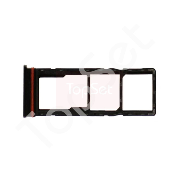 Контейнер SIM/SIM Лоток Infinix Note 11 (X663B) Черный