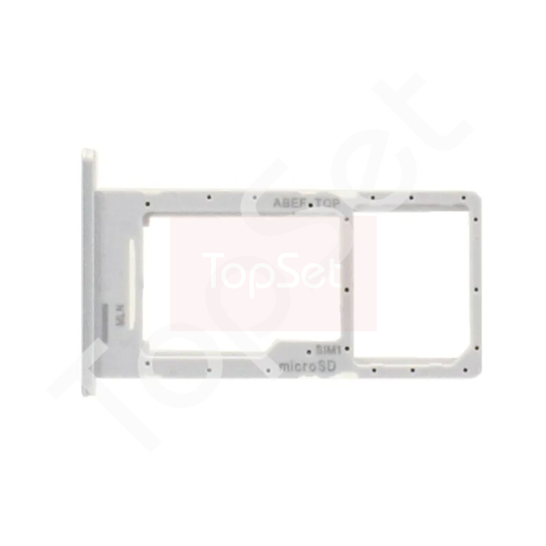 Контейнер SIM/SIM Лоток Samsung A256E (A25 5G) Голубой