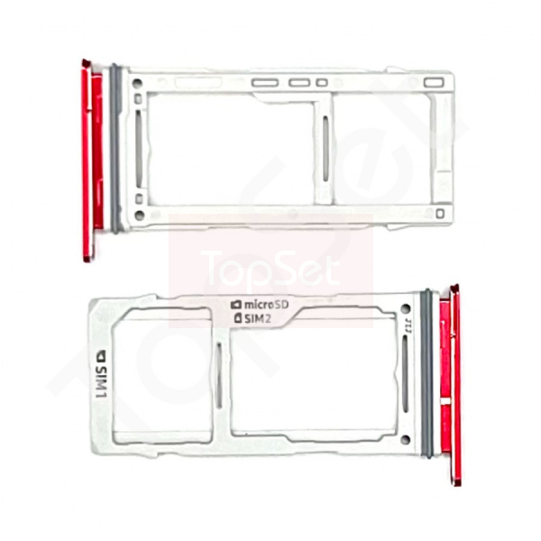 Контейнер SIM/SIM Лоток Samsung G970 (S10e) Красный Контейнер SIM/SIM Лоток Samsung G970 (S10e) Красный