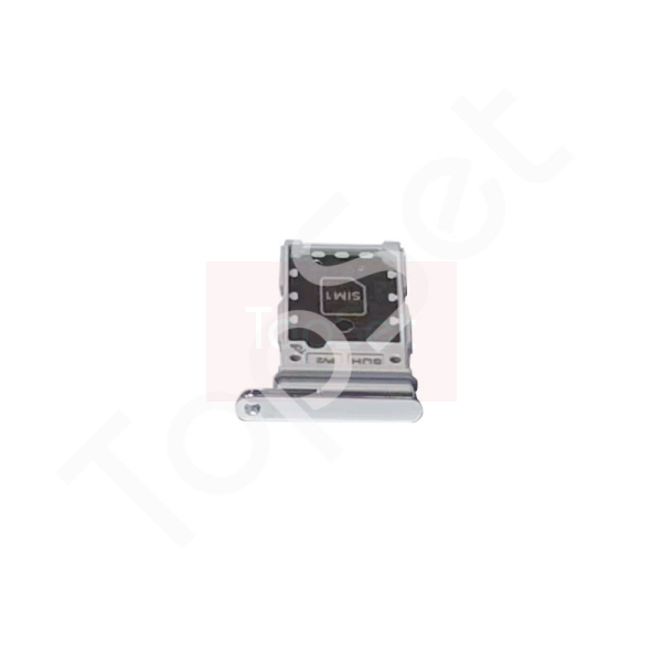 Контейнер SIM/SIM Лоток Samsung S908 (S22 Ultra/S22Ultra/S 22Ultra) Серебро