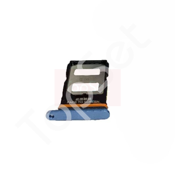Контейнер SIM/SIM Лоток Xiaomi Poco X5 Pro 5G (22101320G) Синий