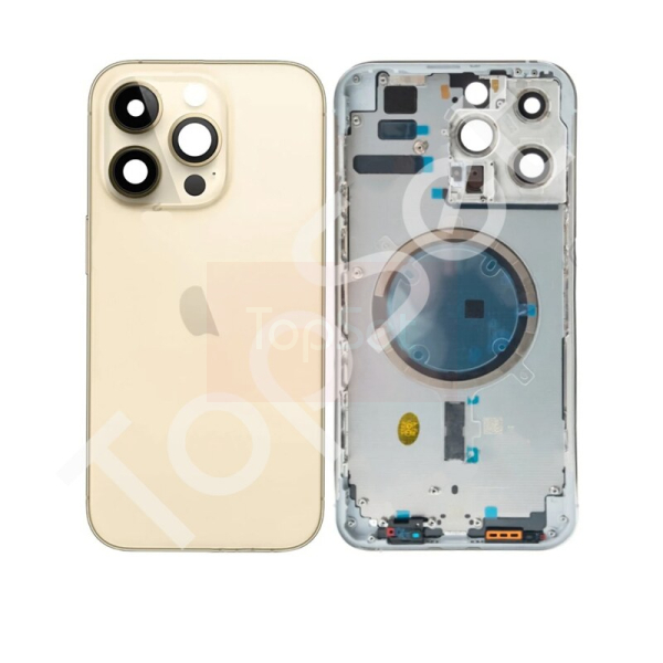 Корпус iPhone 14 Pro Max/14Pro Max/14ProMax Золотой - ОРИГИНАЛ Корпус iPhone 14 Pro Max/14Pro Max/14ProMax Золотой - ОРИГИНАЛ