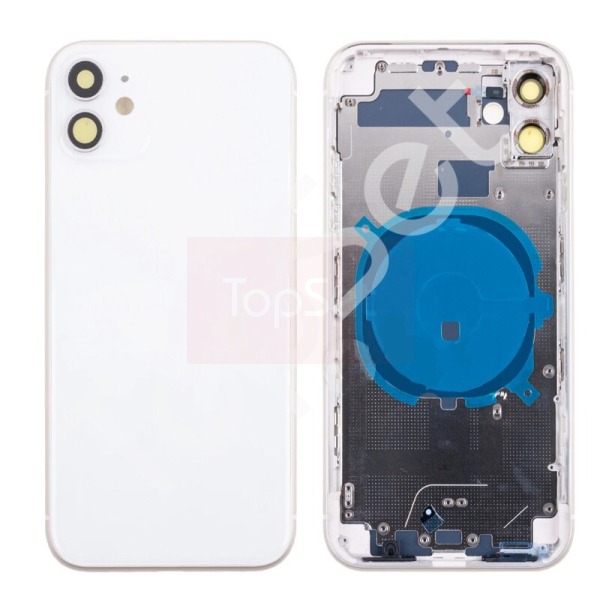 Корпус iPhone 11 (1 Sim) Белый - ОРИГИНАЛ