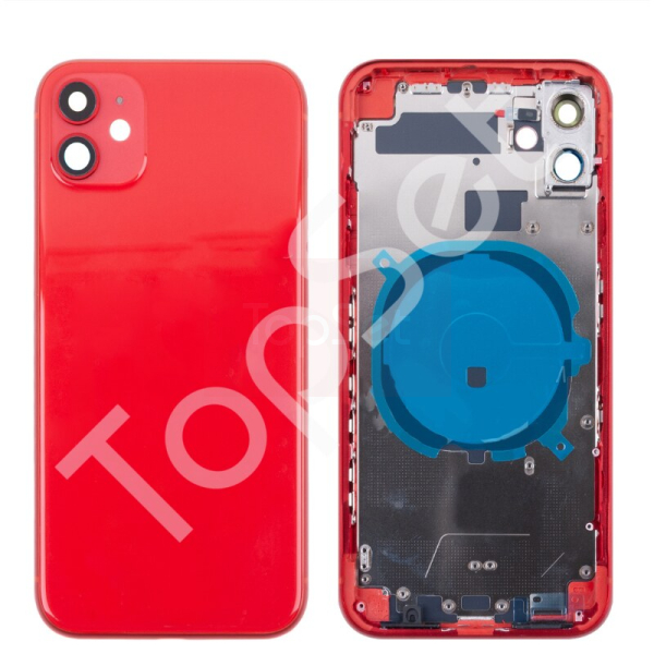 Корпус iPhone 11 (1 Sim) Красный - ПРЕМИУМ Корпус iPhone 11 (1 Sim) Красный - ПРЕМИУМ