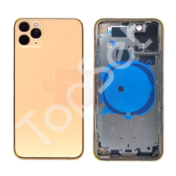 Корпус iPhone 11 Pro/11Pro Золото - ПРЕМИУМ Корпус iPhone 11 Pro/11Pro Золото - ПРЕМИУМ