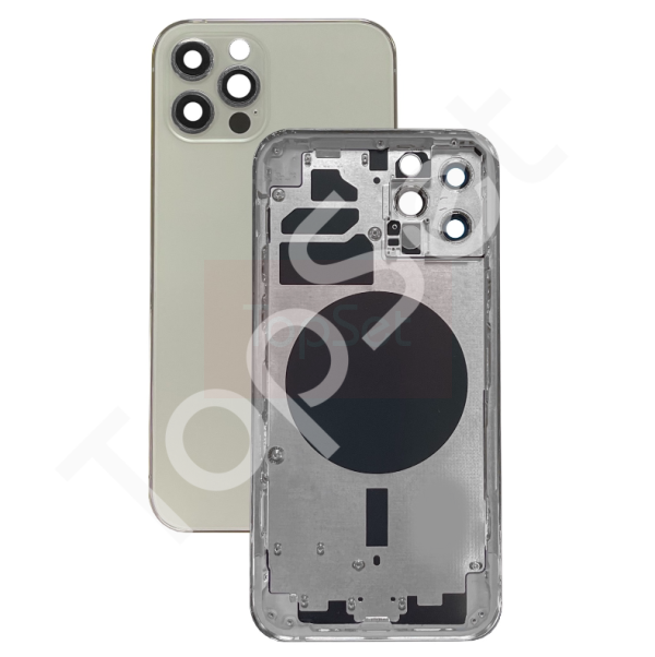 Корпус iPhone 12 Pro/12Pro Серебристый - ПРЕМИУМ Корпус iPhone 12 Pro/12Pro Серебристый - ПРЕМИУМ