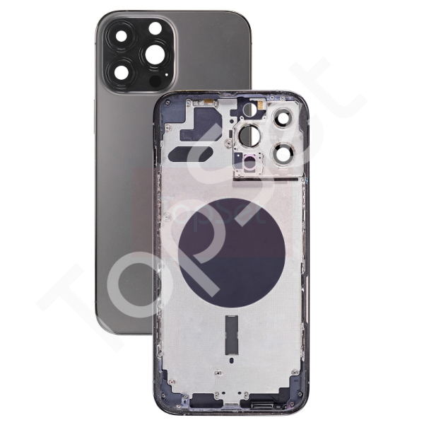 Корпус iPhone 13 Pro Max/13Pro Max/13ProMax (1 Sim) Серый - ПРЕМИУМ