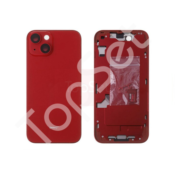 Корпус iPhone 14 Красный - ПРЕМИУМ Корпус iPhone 14 Красный - ПРЕМИУМ