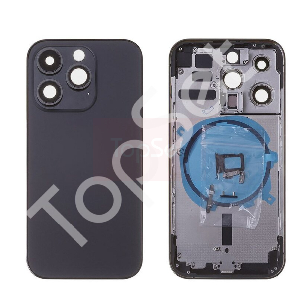Корпус iPhone 14 Pro/14Pro Черный - ОРИГИНАЛ Корпус iPhone 14 Pro/14Pro Черный - ОРИГИНАЛ
