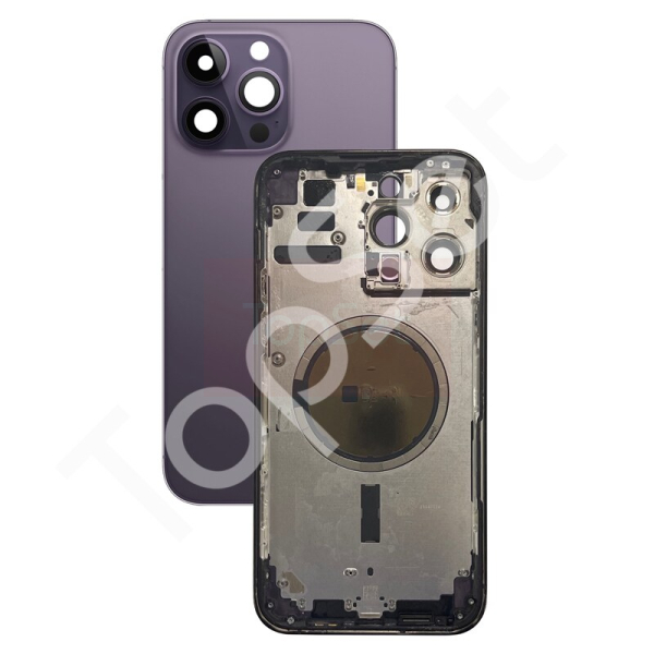 Корпус iPhone 14 Pro Max/14Pro Max/14ProMax (1 Sim) Фиолетовый - ПРЕМИУМ Корпус iPhone 14 Pro Max/14Pro Max/14ProMax (1 Sim) Фиолетовый - ПРЕМИУМ