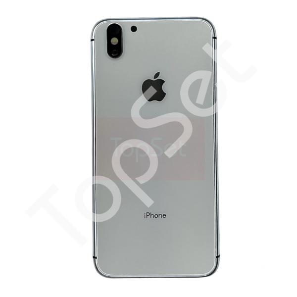 Корпус iPhone 6/6G дизайн iPhone X Серебро