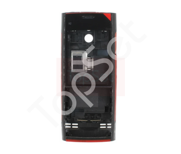 Корпус Nokia X2-00 Черный/Красный