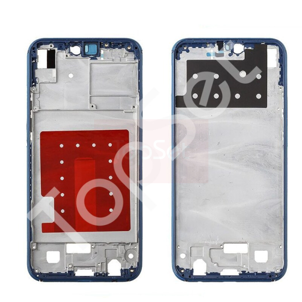 Рамка дисплея Huawei P20 Lite/P20lite/Nova 3E (ANE-LX1) Синяя - ОРИГИНАЛ-СНЯТЫЙ (надо выклеивать)