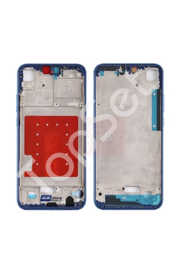 Рамка дисплея Huawei P20 Lite/P20lite/Nova 3E (ANE-LX1) в сборе с кнопками Синяя