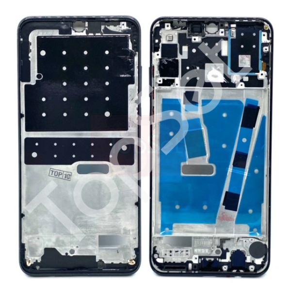 Рамка дисплея Huawei P30 Lite/P30Lite (24MP) Черная (возможен дефект ЛКП)