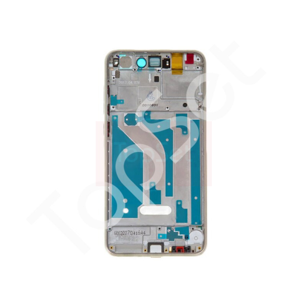 Рамка дисплея Huawei P8 Lite (ALE-L02/ALE-L04/ALE-L21/ALE-L23/ALE-UL00/ALE-TL00) Золото - ОРИГИНАЛ-СНЯТЫЙ