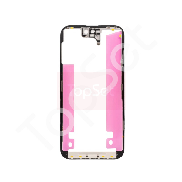 Рамка дисплея iPhone 14 Pro/14Pro Черный - ОРИГИНАЛ (Feaglet)