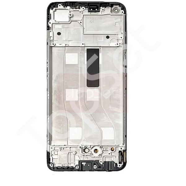Рамка дисплея OPPO A74 4G Черный - ОРИГИНАЛ