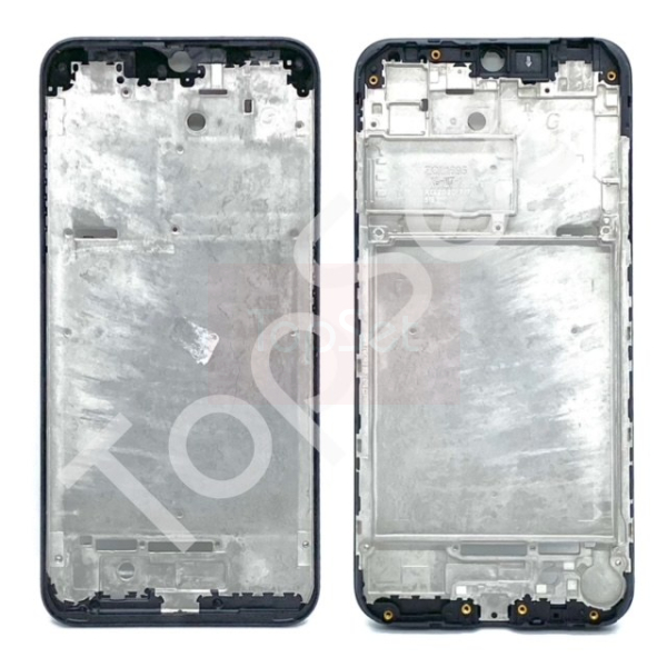 Рамка дисплея Samsung A015F/M015F (A01/M01) Черный (возможен дефект ЛКП)