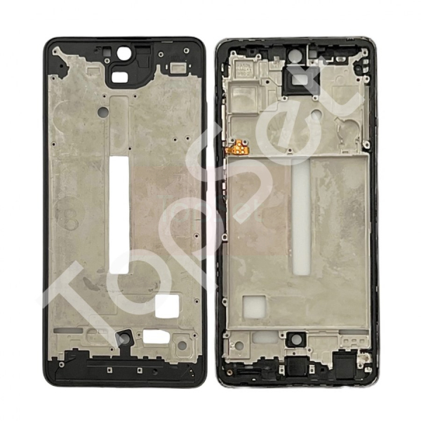 Рамка дисплея Samsung A525F/A526B/A528B (A52/A52 5G/A52s 5G) Черный (возможен дефект ЛКП)
