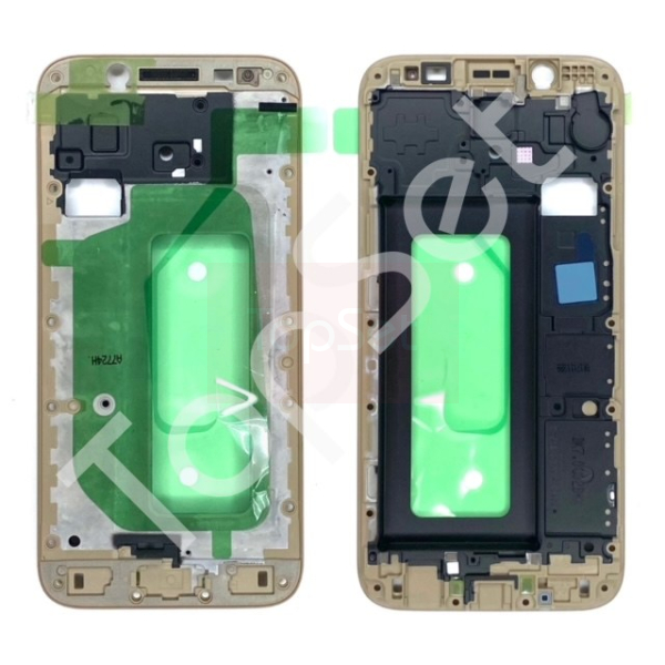 Рамка дисплея Samsung J530F/J530FN (J5 2017) Золото - ОРИГИНАЛ-СЕРВИС