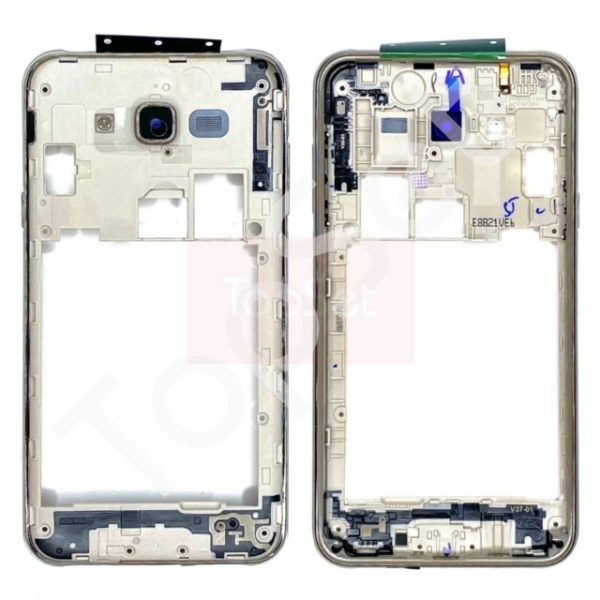 Рамка дисплея Samsung J701F (J7 Neo) Золото - ОРИГИНАЛ-СЕРВИС