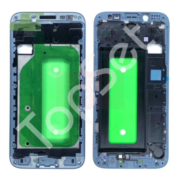 Рамка дисплея Samsung J730F (J7 2017) Голубой - ОРИГИНАЛ-СЕРВИС