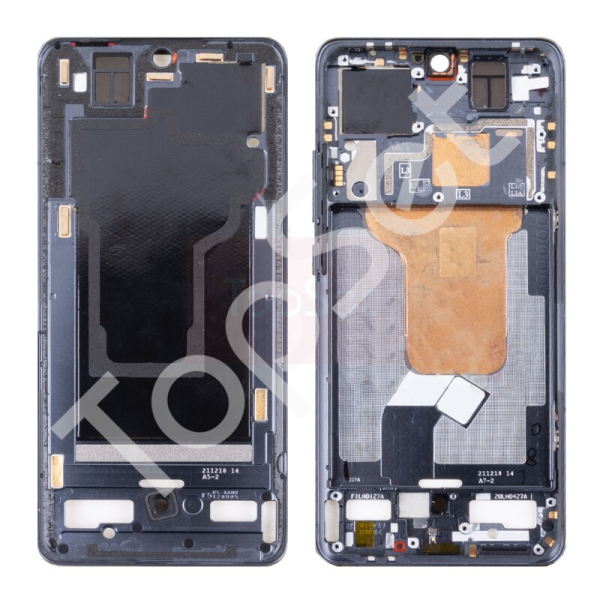 Рамка дисплея Xiaomi 12/Xiaomi 12X Черный (возможен дефект ЛКП)