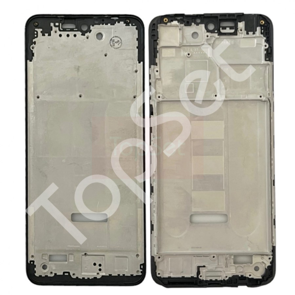 Рамка дисплея Xiaomi Poco M3 Pro/PocoM3 Pro/PocoM3Pro/Redmi Note 10T/Note 10 5G Черная (возможен дефект ЛКП)