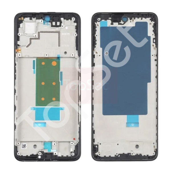 Рамка дисплея Xiaomi Poco X4 GT (22041216G) Черный (возможен дефект ЛКП)