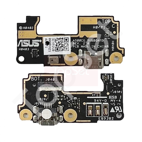Шлейф Asus A501CG (ZenFone 5) плата на системный разъем/микрофон Шлейф Asus A501CG (ZenFone 5) плата на системный разъем/микрофон