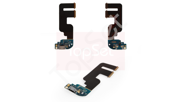 Шлейф HTC One Mini 2 плата на системный разъем/микрофон Шлейф HTC One Mini 2 плата на системный разъем/микрофон