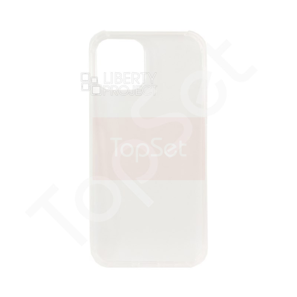 Силиконовый чехол "LP"  iPhone 12/12 Pro/12Pro ударопрочный TPU Armor Case (прозрачный) европакет