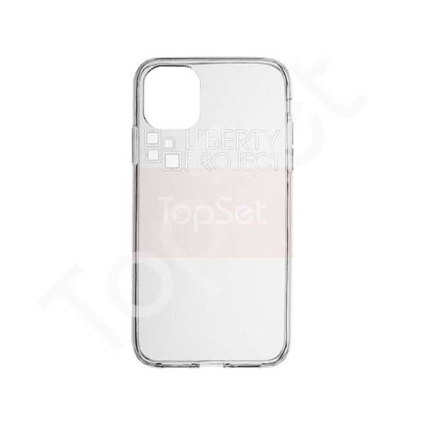 Силиконовый чехол "LP" iPhone 12 Pro Max/12Pro Max/12ProMax TPU (прозрачный) коробка