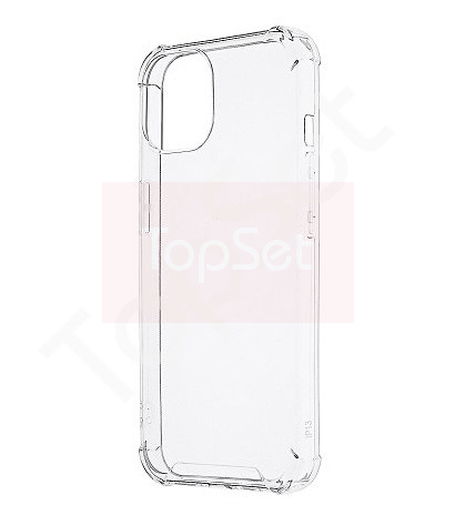 Силиконовый чехол "LP"  iPhone 13 ударопрочный TPU Armor Case (прозрачный) европакет