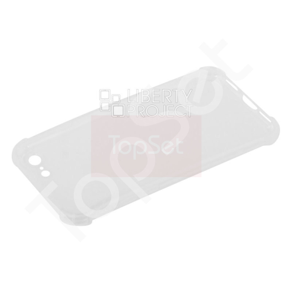 Силиконовый чехол "LP"  iPhone SE 2 (2020)/8/8G/7/7G ударопрочный TPU Armor Case (прозрачный) европакет