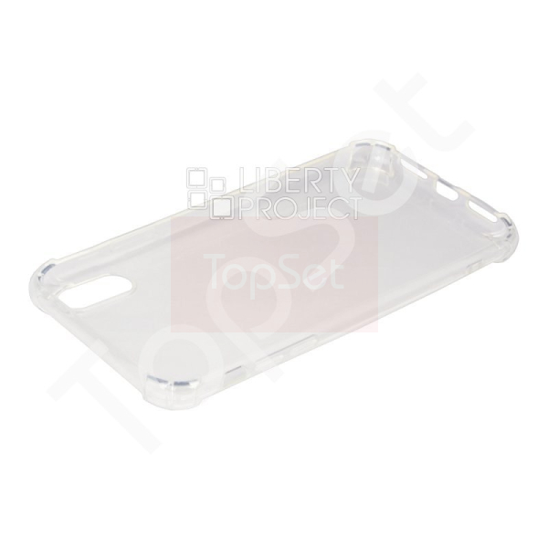 Силиконовый чехол "LP"  iPhone Xr ударопрочный TPU Armor Case (прозрачный) европакет