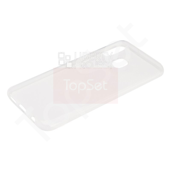 Силиконовый чехол "LP" Samsung Galaxy A40 TPU (прозрачный)