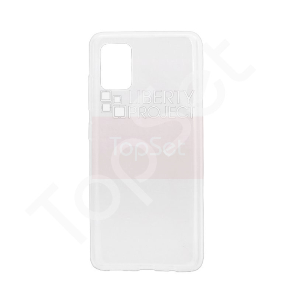 Силиконовый чехол "LP" Samsung Galaxy A51 TPU (прозрачный) европакет
