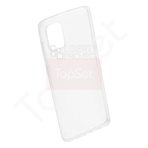 Силиконовый чехол "LP" Samsung Galaxy A71 TPU (прозрачный) европакет