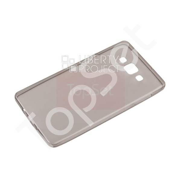 Силиконовый чехол "LP" Samsung Galaxy A7 A700 TPU (черный, коробка)