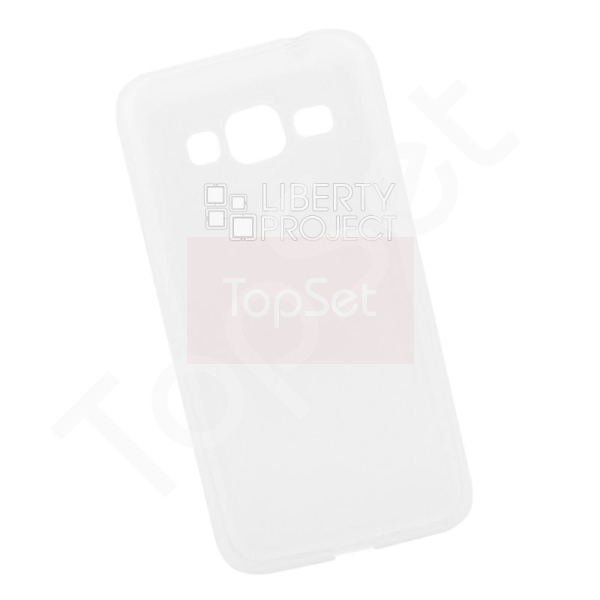 Силиконовый чехол "LP" Samsung Galaxy J3 2016 TPU (прозрачный) европакет