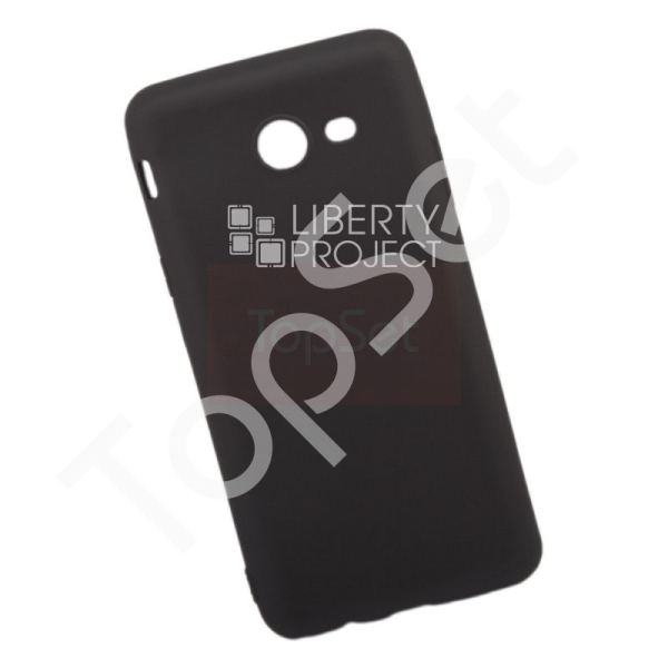 Силиконовый чехол "LP" Samsung Galaxy J5 2017 TPU (черный непрозрачный) европакет