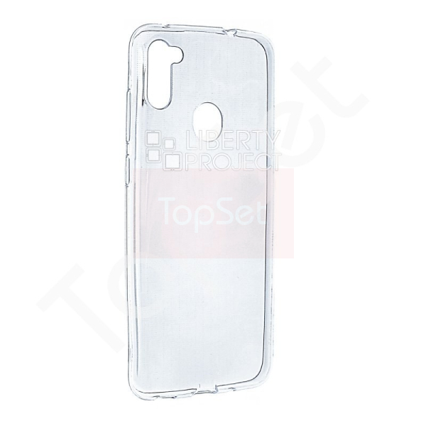 Силиконовый чехол "LP" Samsung Galaxy M11 TPU (прозрачный) европакет