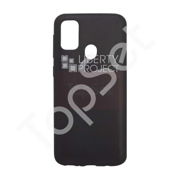 Силиконовый чехол "LP" Samsung Galaxy M30s TPU (черный непрозрачный) европакет