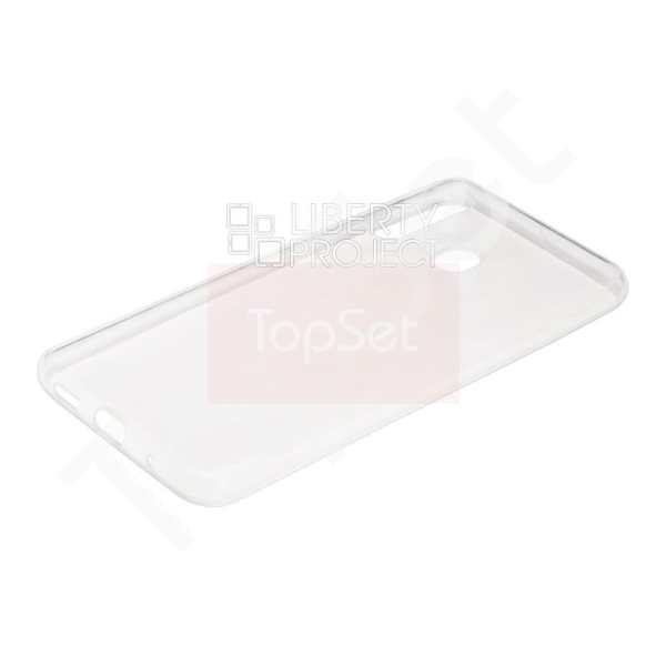 Силиконовый чехол "LP" Samsung Galaxy M40 TPU (прозрачный) коробка